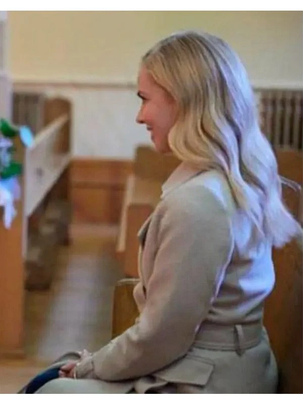 The Blessing Bracelet 2023 Amanda Schull Coat - Image 2