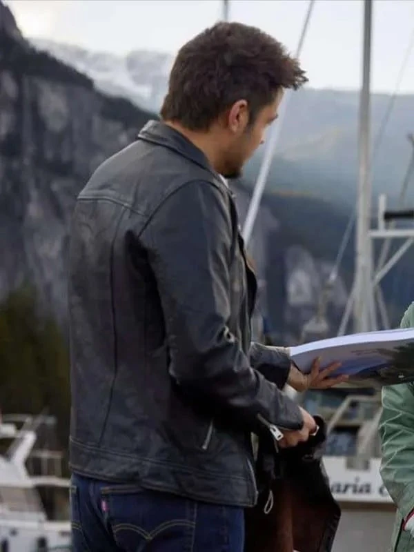 Picture Of Her 2023 Tyler Hynes Black Jacket - Image 2