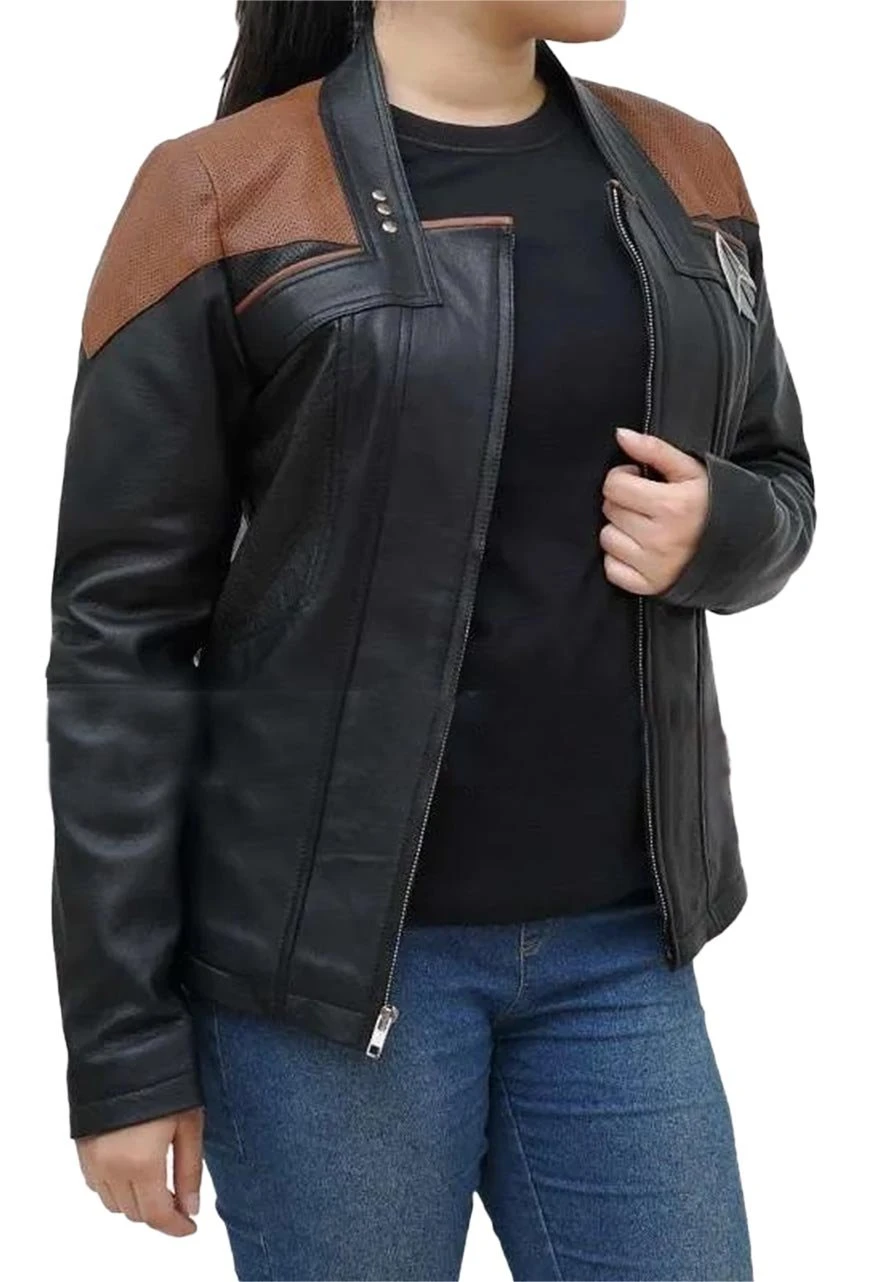 Picard S3 Star Trek Raffi Musiker Jacket - Image 3