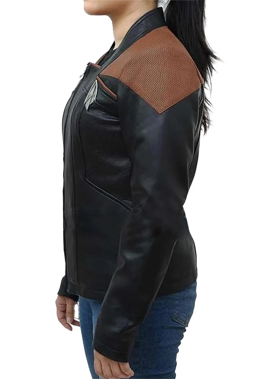Picard S3 Star Trek Raffi Musiker Jacket - Image 5