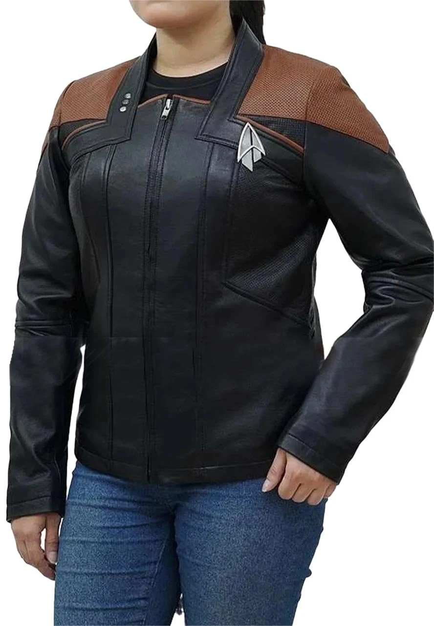 Picard S3 Star Trek Raffi Musiker Jacket - Image 4