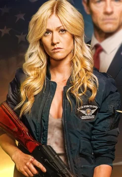 Air Force One Down 2024 Allison Miles Bomber Jacket