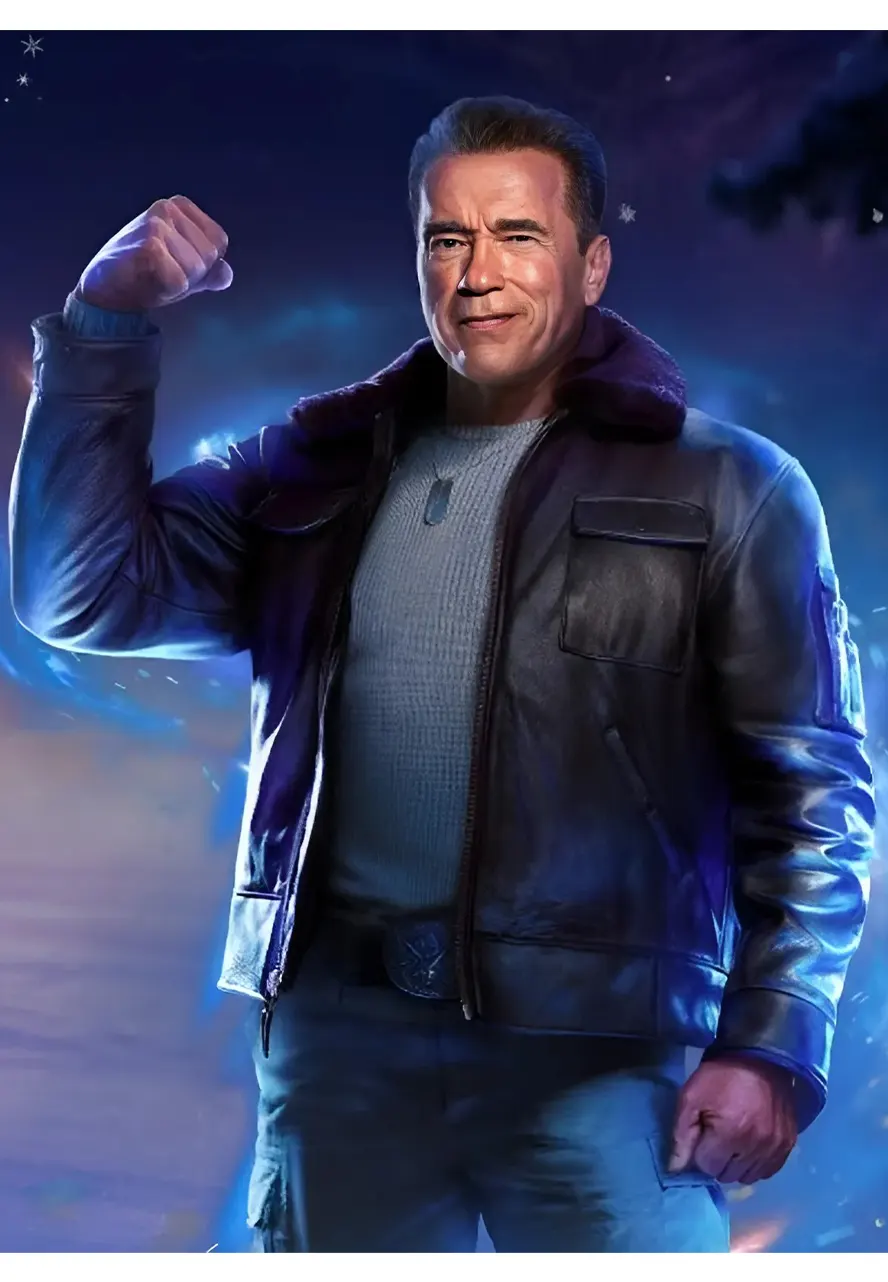 World Of Tanks Holiday Ops 2023 Arnold Black Jacket - Image 3