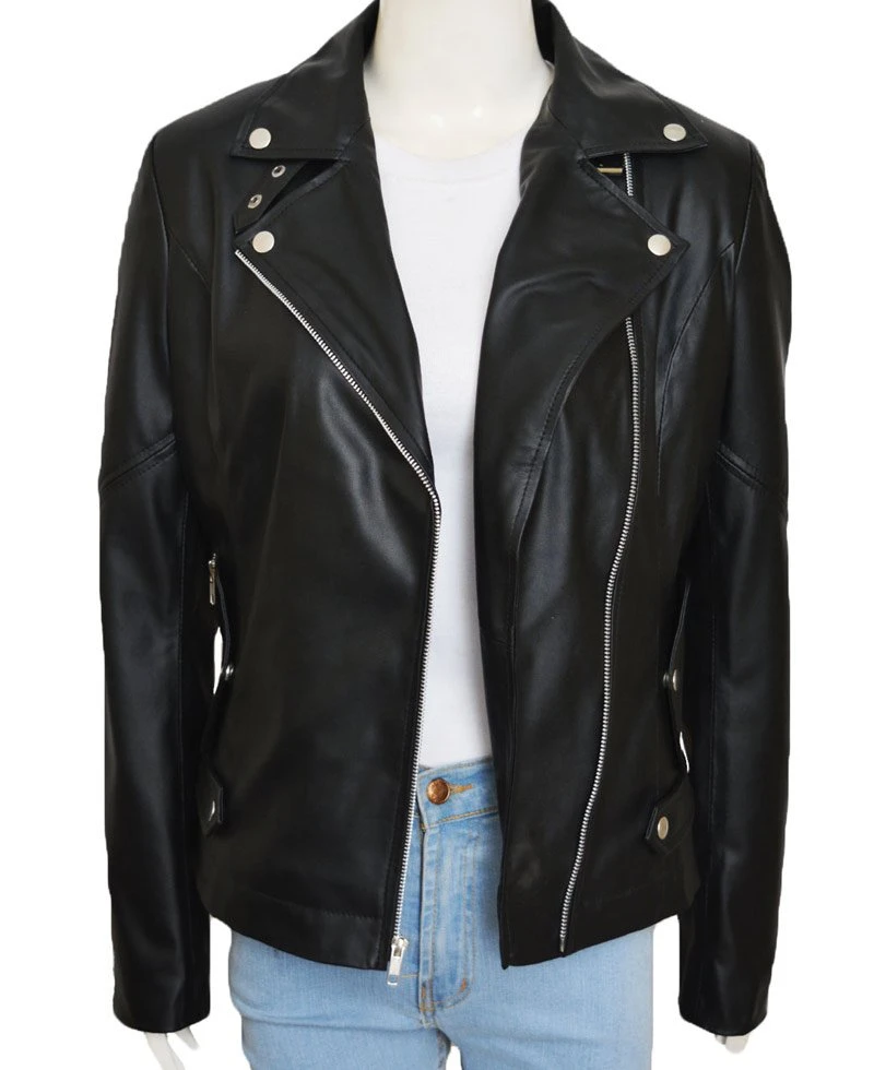 Biker Style Unforgettable Carrie Wells Jacket - Image 6