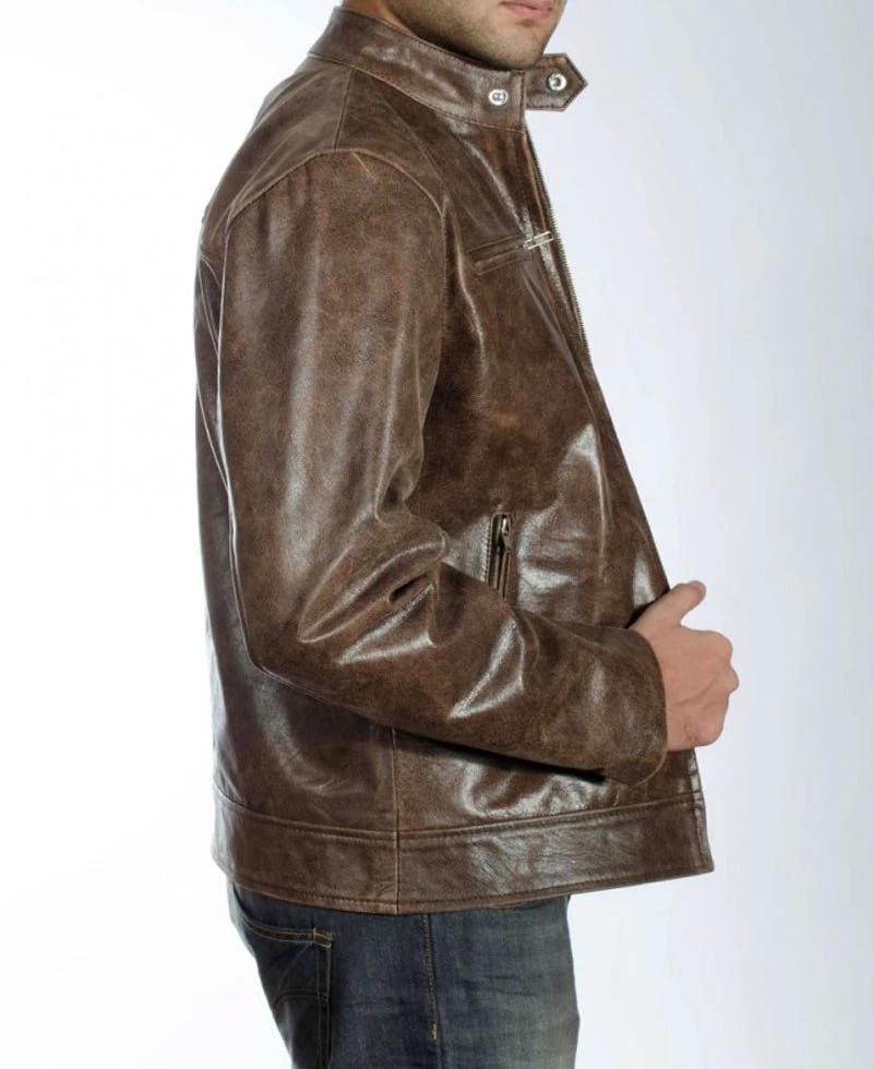 Chicago Pd Hank Voight Leather Jacket - Image 4