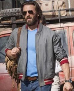 Chris Evans The Red Sea Diving Resort Bomber Jacket