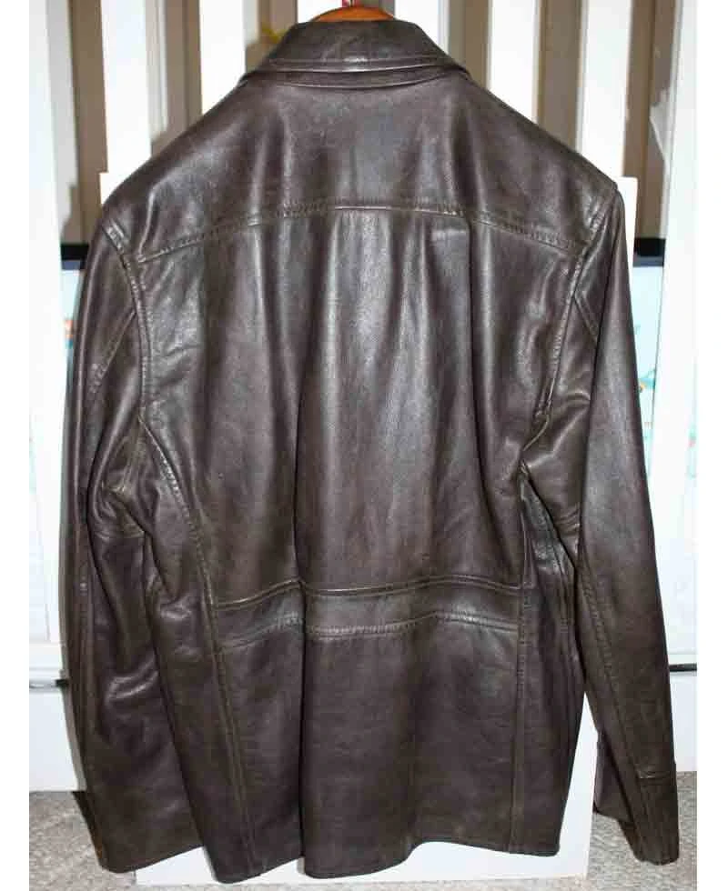 George Clooney Leatherheads Leather Jacket - Image 2