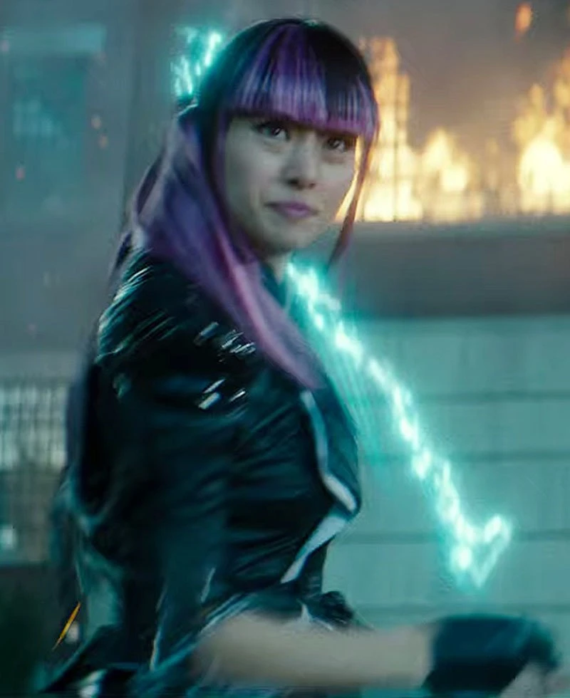 Deadpool 2 Shioli Kutsuna Black Jacket - Image 2