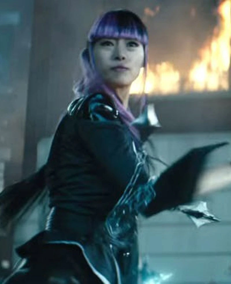 Deadpool 2 Shioli Kutsuna Black Jacket - Image 4