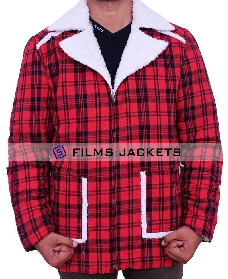 Deadpool Vanessa And Wade Wilson Shearling Jacket - Image 3