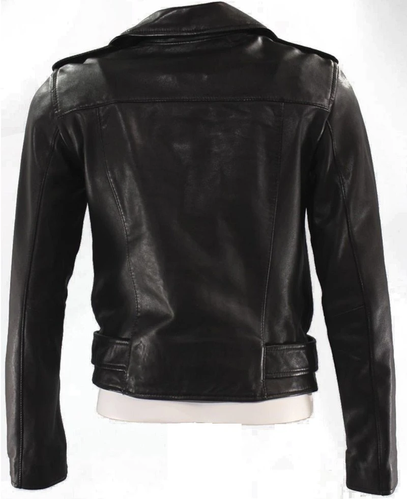 Death Wish Jordan Kersey Leather Jacket - Image 2