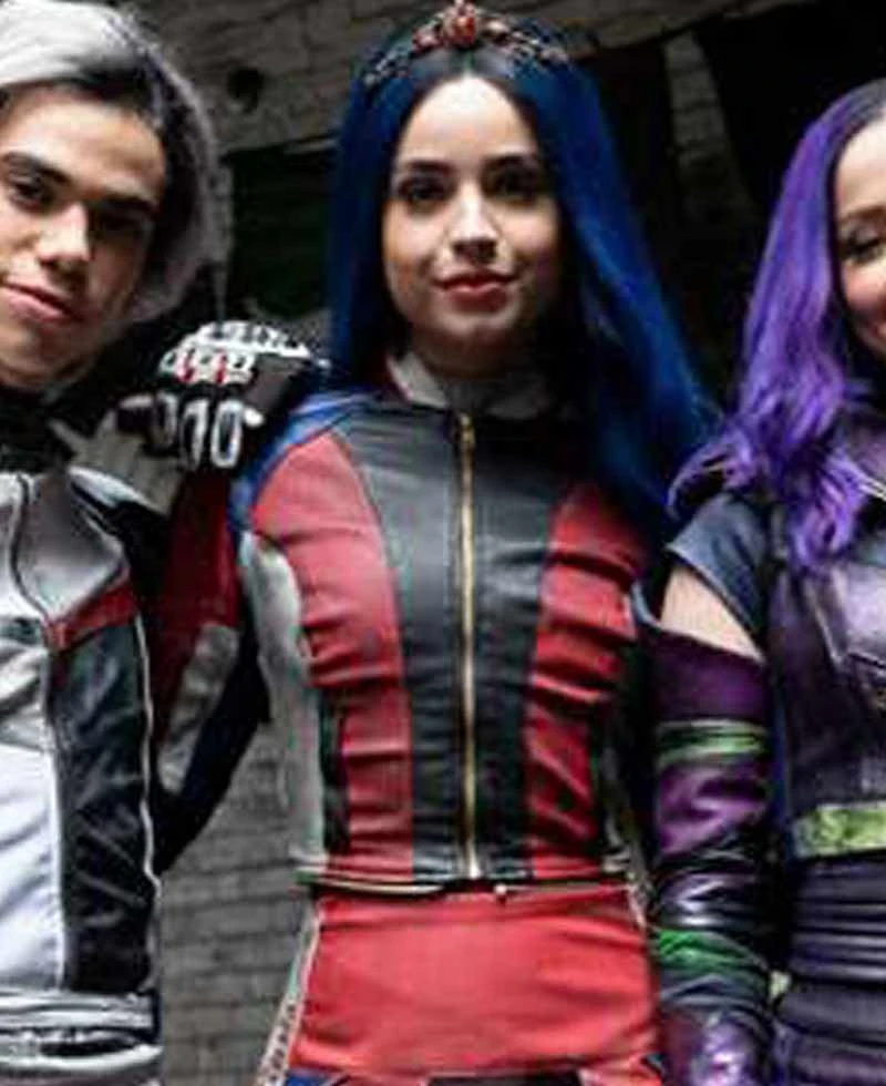 Evie Descendants 3 Leather Jacket - Image 2