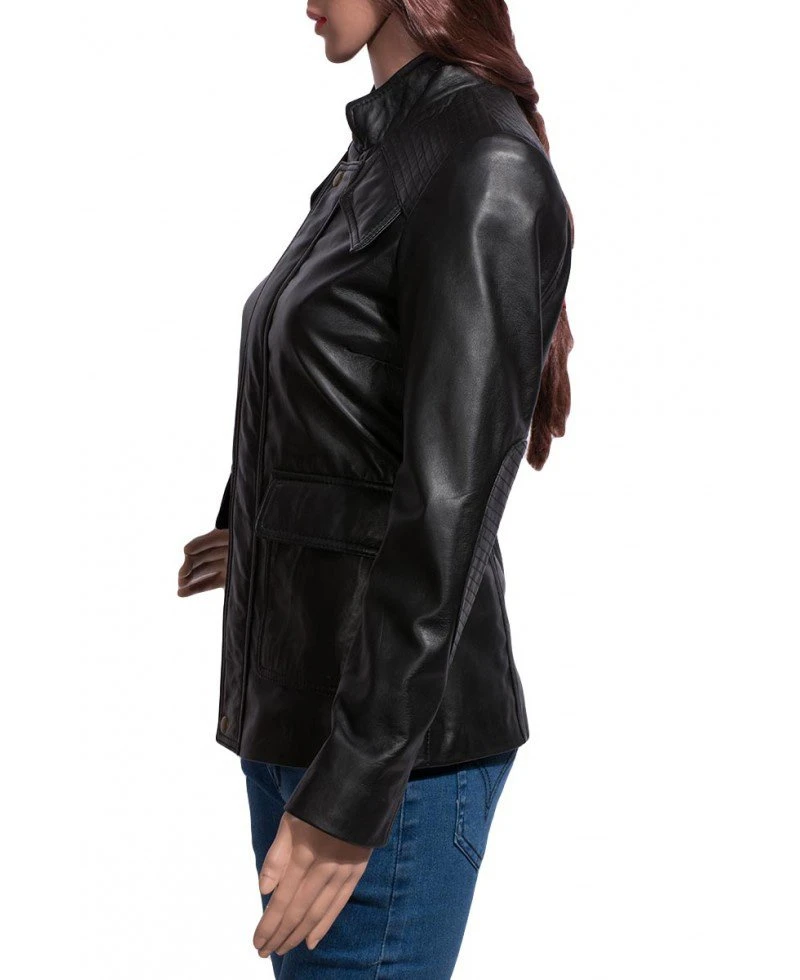 Divergent Dauntless Shailene Woodley Leather Jacket - Image 4