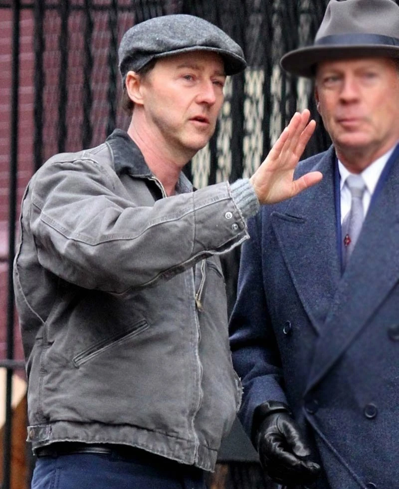 Edward Norton Motherless Brooklyn Denim Jacket - Image 3