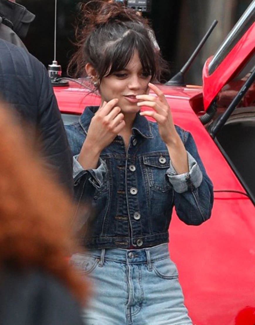 Finestkind 2023 Jenna Ortega Denim Jacket - Image 2