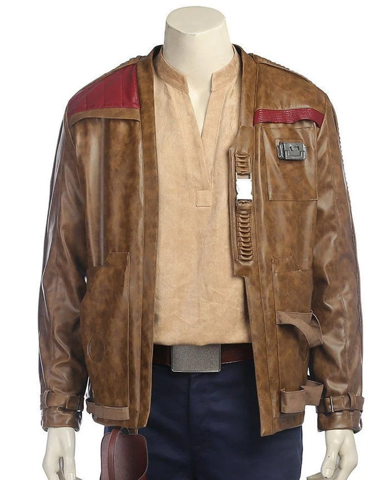 Star Wars The Last Jedi Finn Leather Jacket - Image 3