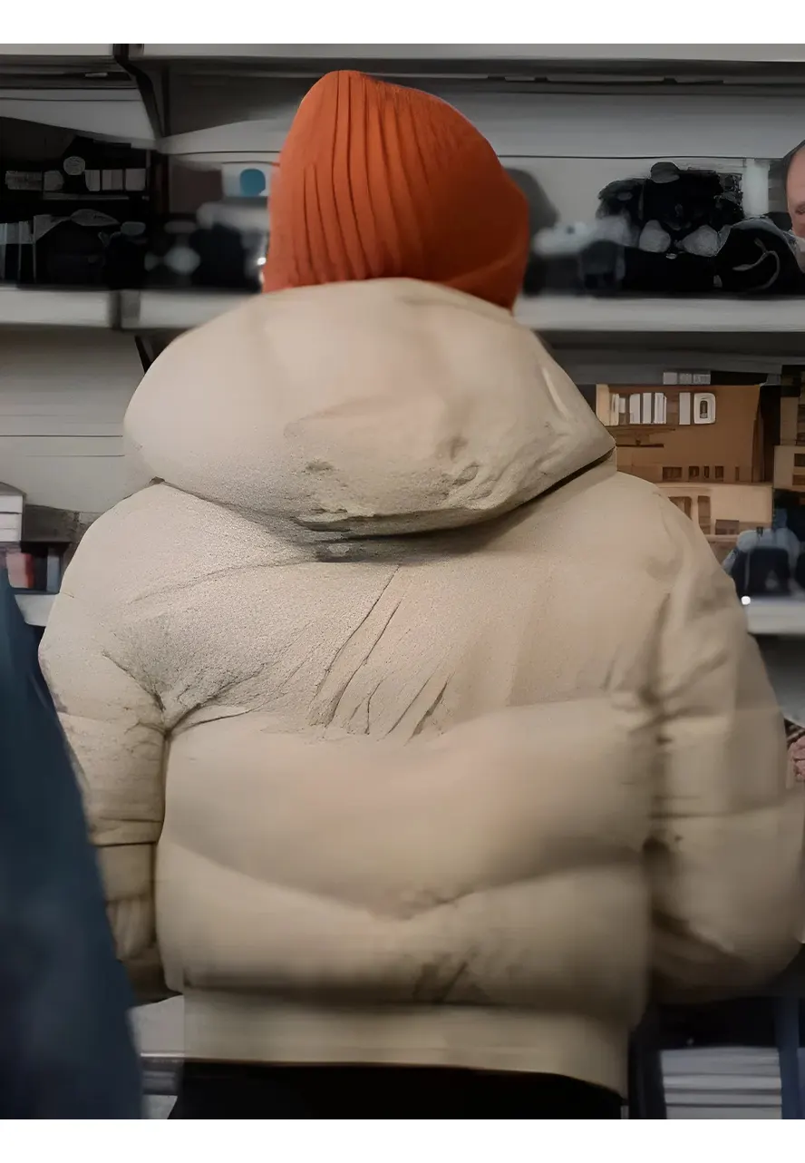 Fool Me Once 2024 Danya Griver Cropped Puffer Jacket - Image 2