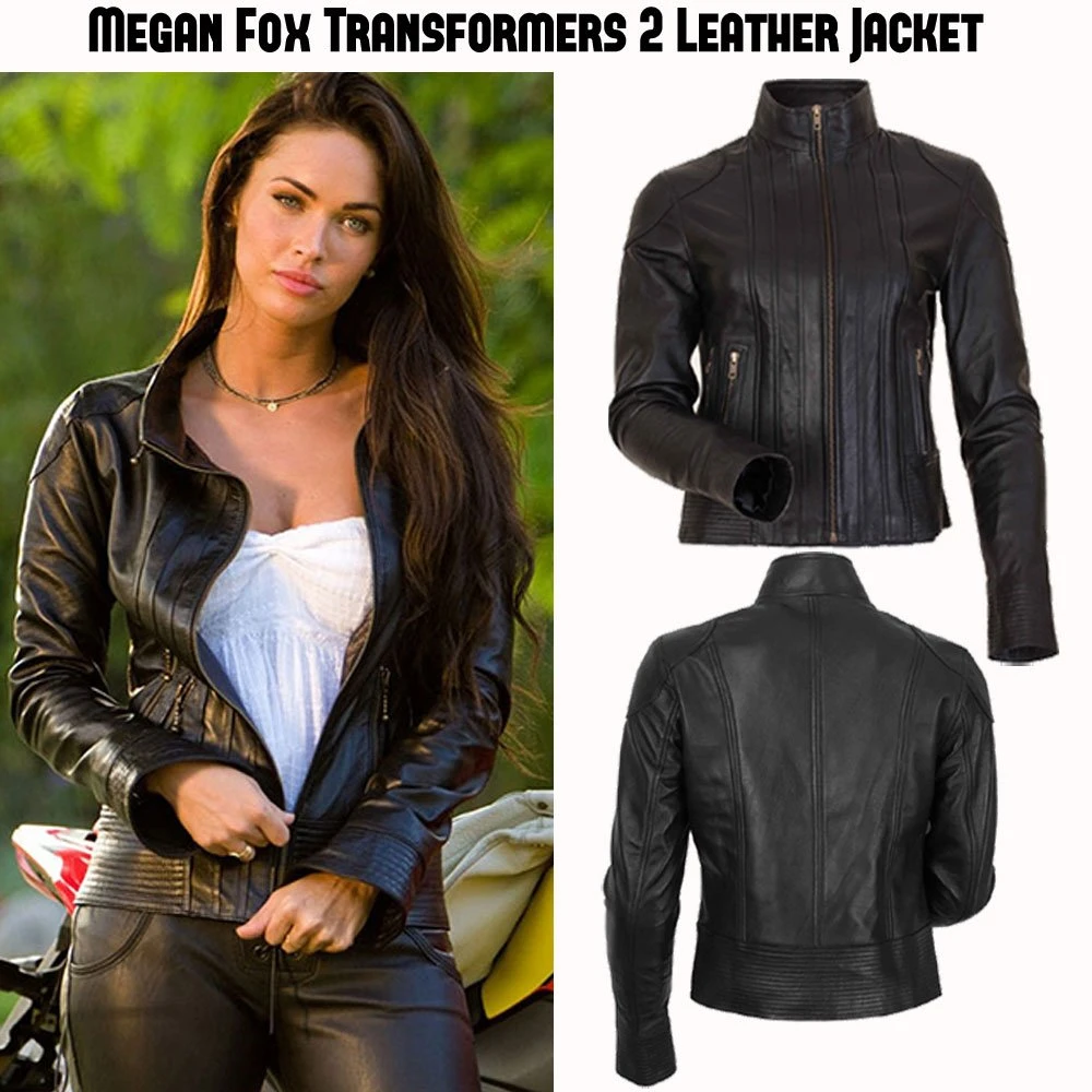 Megan Fox Transformers 2 Leather Jacket - Image 3