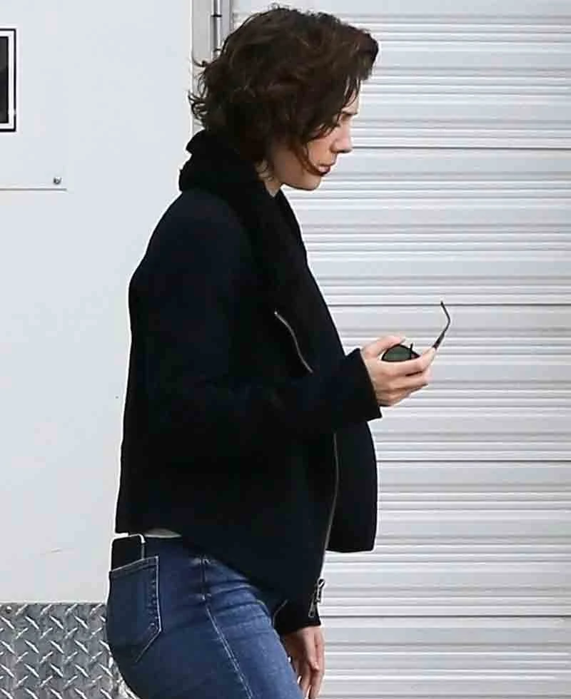 Gemini Man Mary Elizabeth Winstead Black Jacket - Image 3
