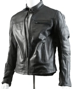 Terminator Genisys Jason Clarke Black Leather Jacket