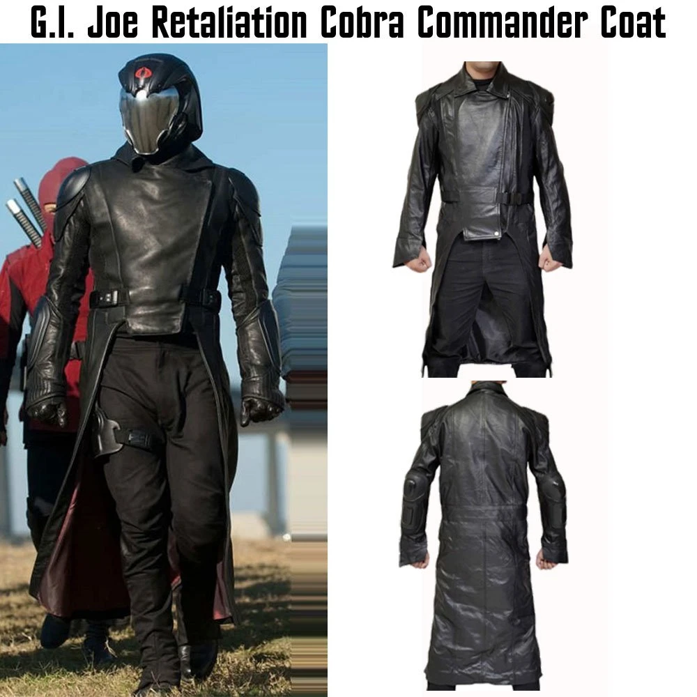 Luke Bracey G.I. Joe Retaliation Cobra Commander Coat - Image 3