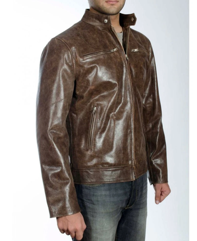 Chicago Pd Hank Voight Leather Jacket - Image 3