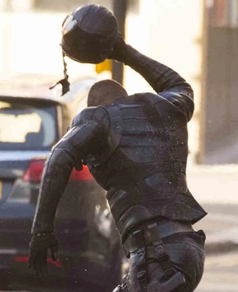 Hobbs And Shaw Brixton Black Leather Jacket - Image 5