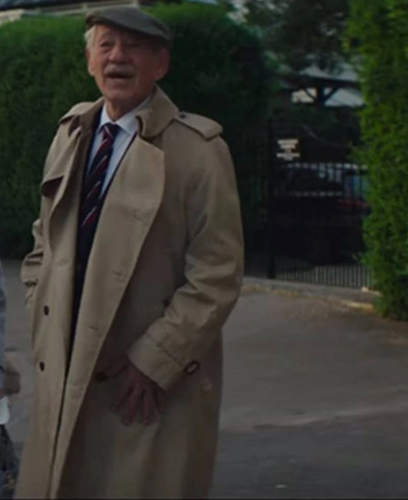 Ian Mckellen The Good Liar Trench Coat