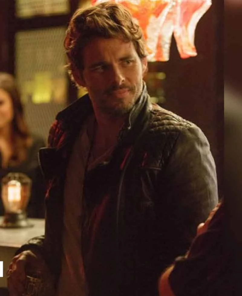 James Marsden The D Train Leather Jacket