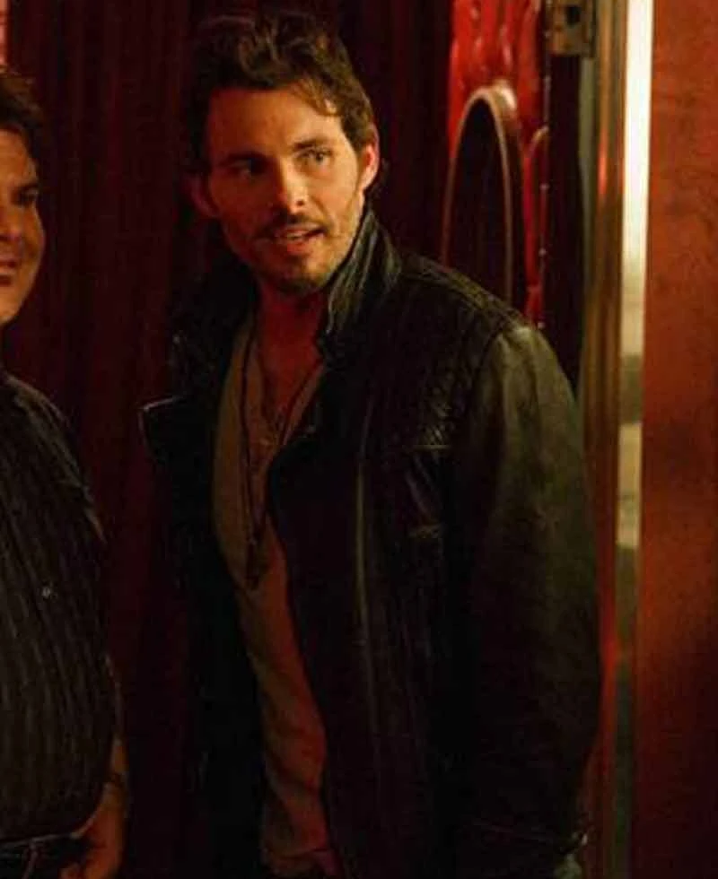 James Marsden The D Train Leather Jacket - Image 2