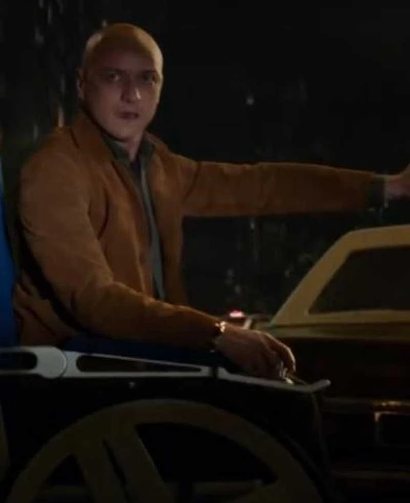 James Mcavoy Dark Phoenix Suede Leather Jacket - Image 2