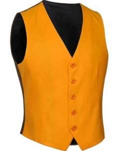 Joaquin Phoenix Joker Yellow Cotton Vest