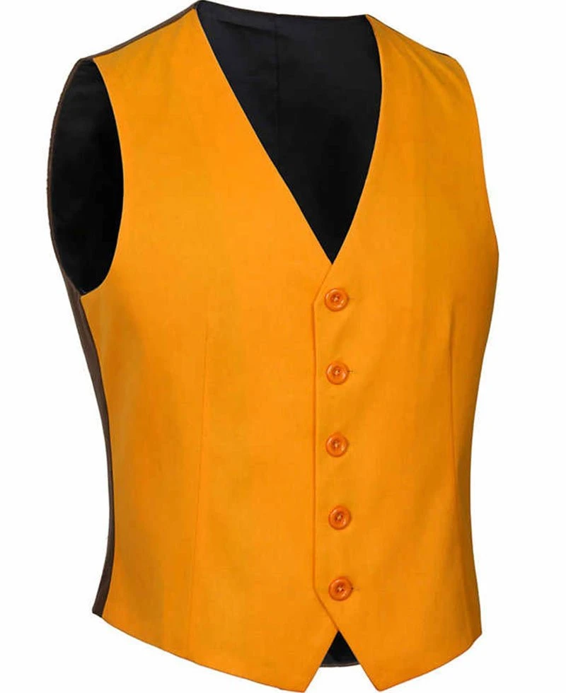 Joaquin Phoenix Joker Yellow Cotton Vest