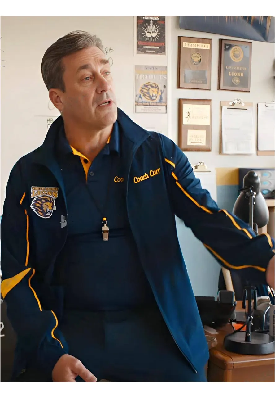 Mean Girls 2024 Jon Hamm Blue Jacket - Image 2