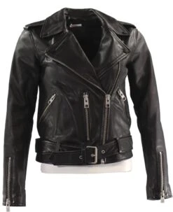 Death Wish Jordan Kersey Leather Jacket