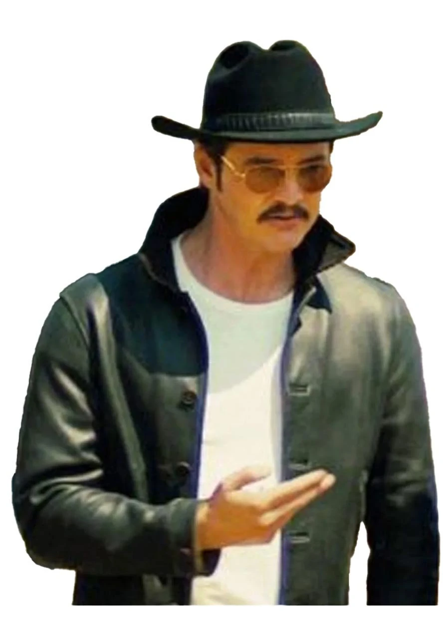 Kingsman Pedro Pascal Leather Jacket - Image 2