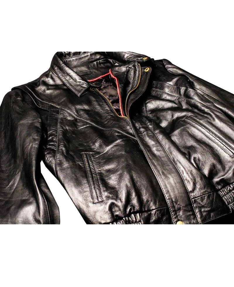David Hasselhoff Knight Rider Leather Jacket - Image 3