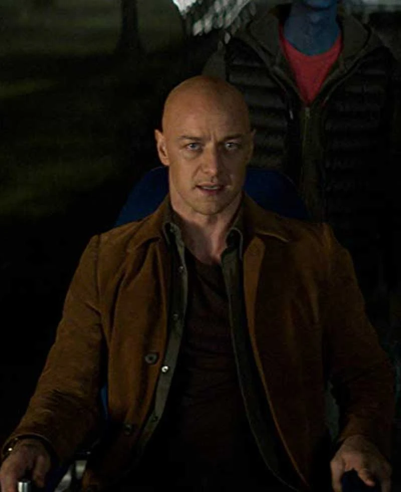 James Mcavoy Dark Phoenix Suede Leather Jacket