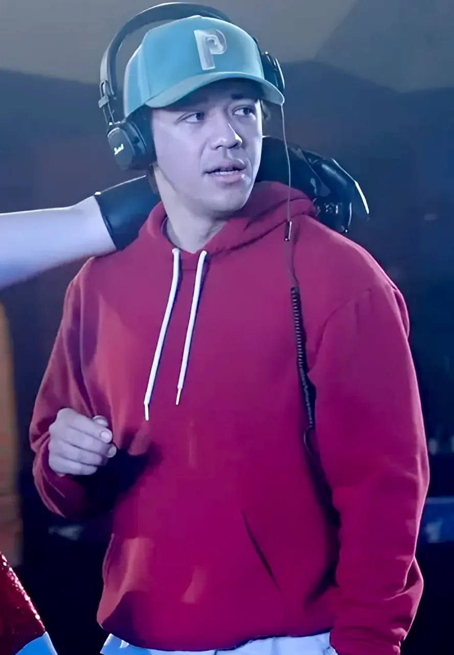 Mean Girls 2024 Kyle Hanagami Red Hoodie