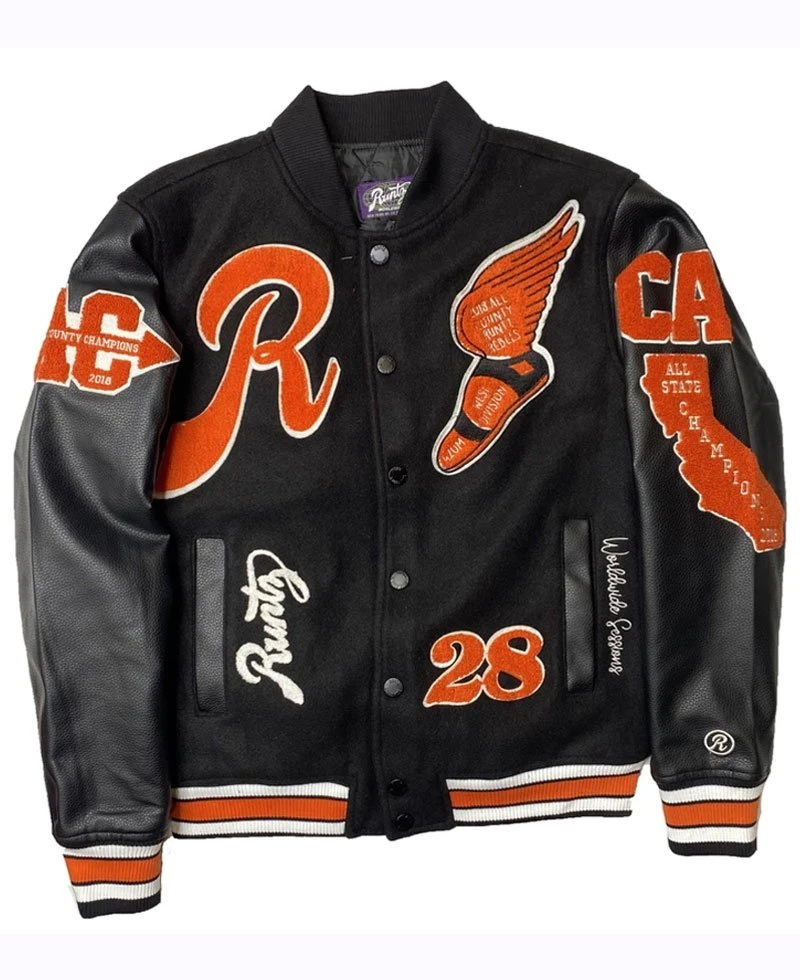 Men's Runtz All County Letterman Jacket - Image 4