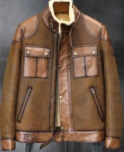 Men's Jason B3 Brown Shearling Jacket