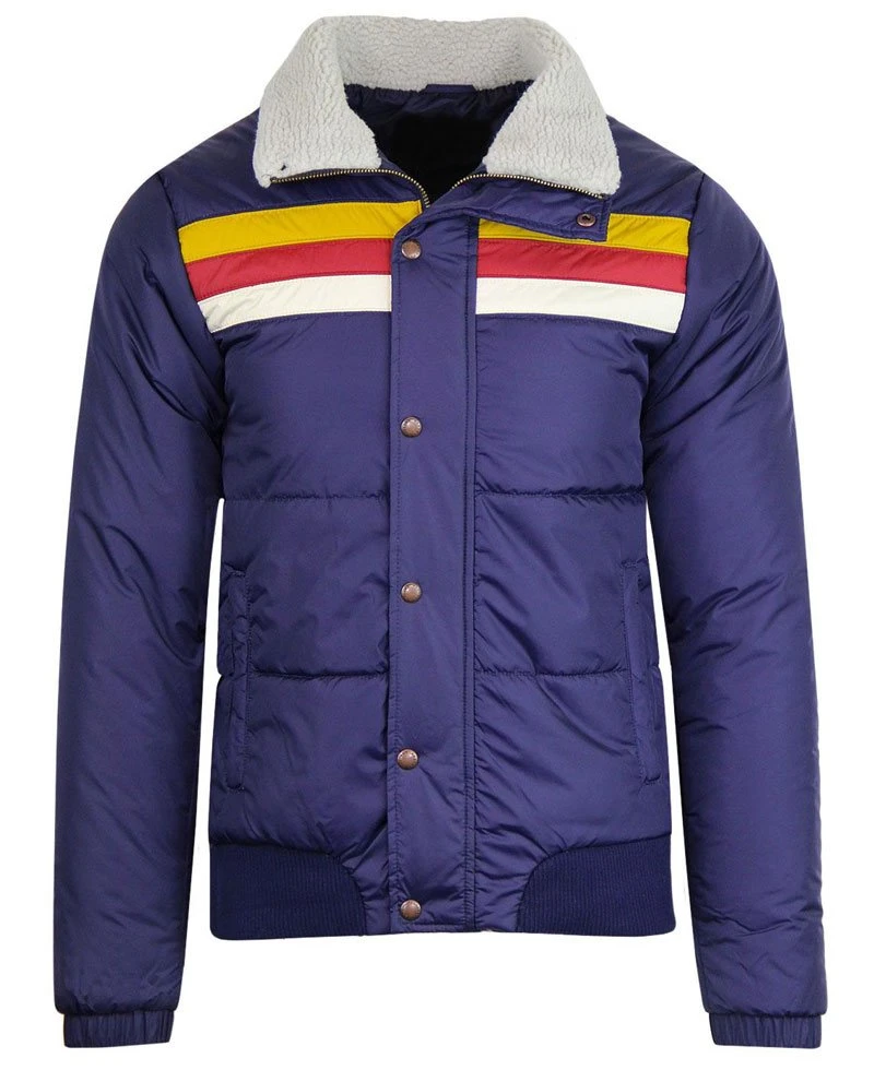 Men's 1970s Ski Jacket With Fur Collar - Image 4