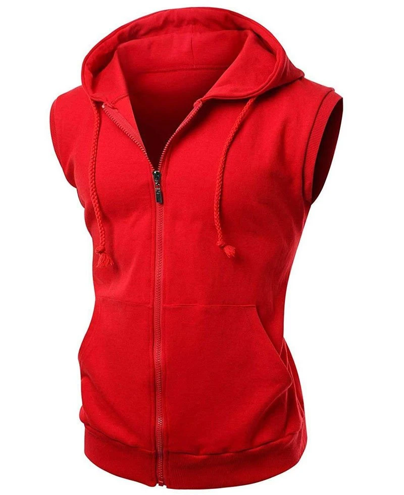 Michael B Jordan Creed II Red Vest Hoodie