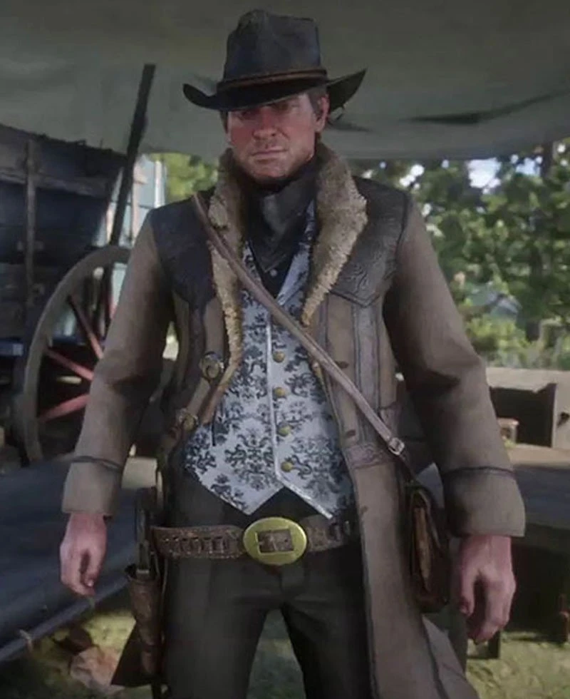 Montana Red Dead Redemption 2 Coat - Image 2