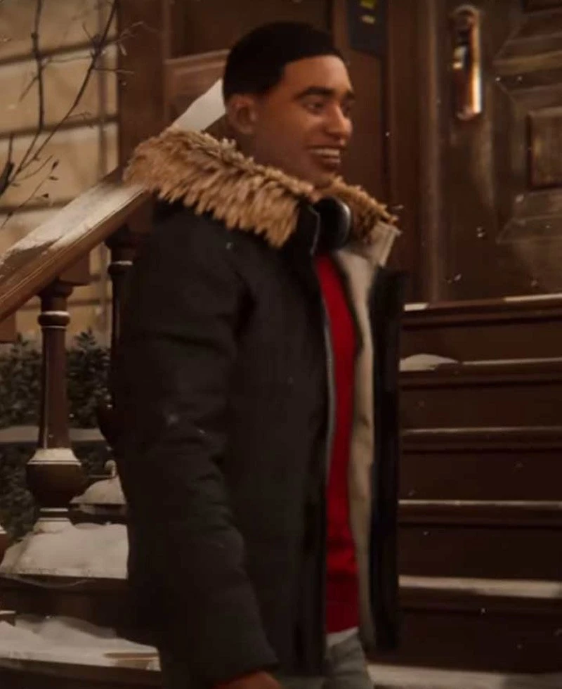 Miles Morales Spider-Man PS4 Parka - Image 3