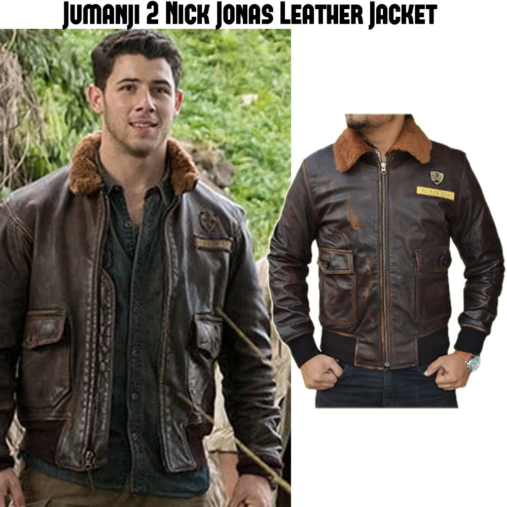 Jumanji 2 Nick Jonas Jacket - Image 2