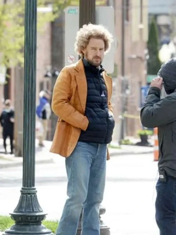 Paint 2023 Owen Wilson Brown Blazer - Image 2