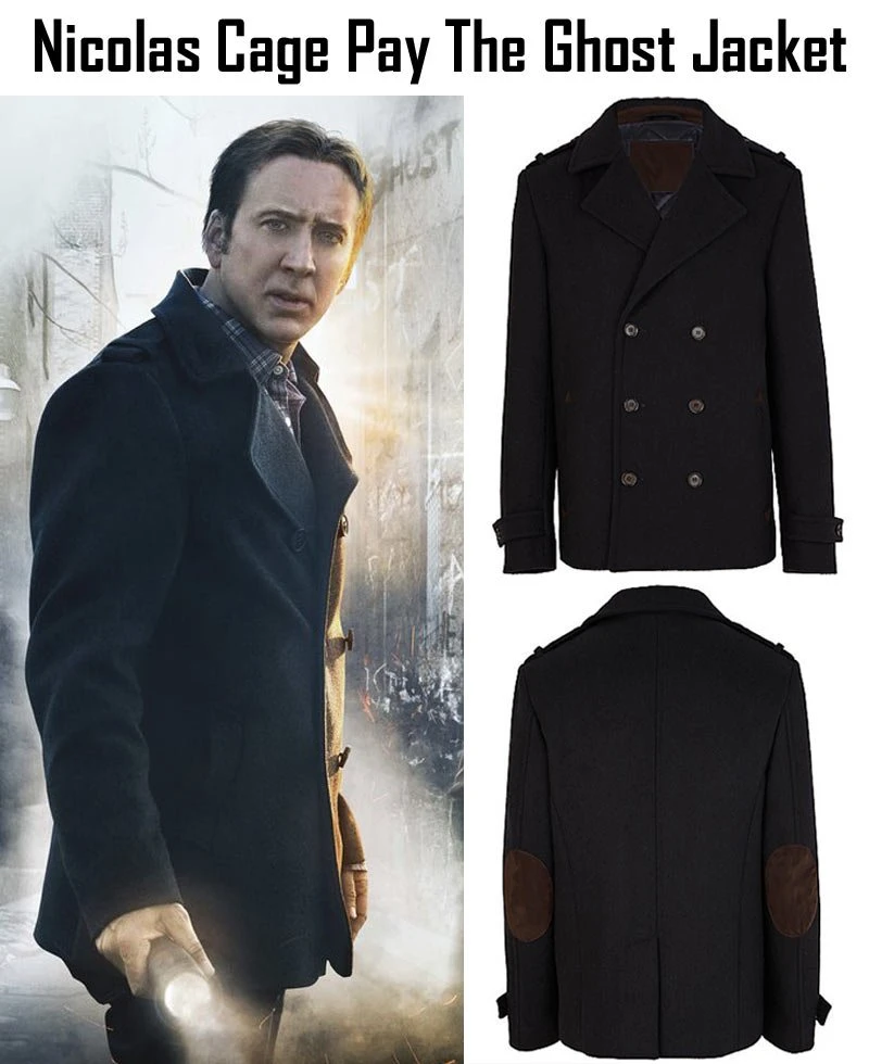 Nicolas Cage Pay The Ghost Film Mike Lawford Jacket - Image 3
