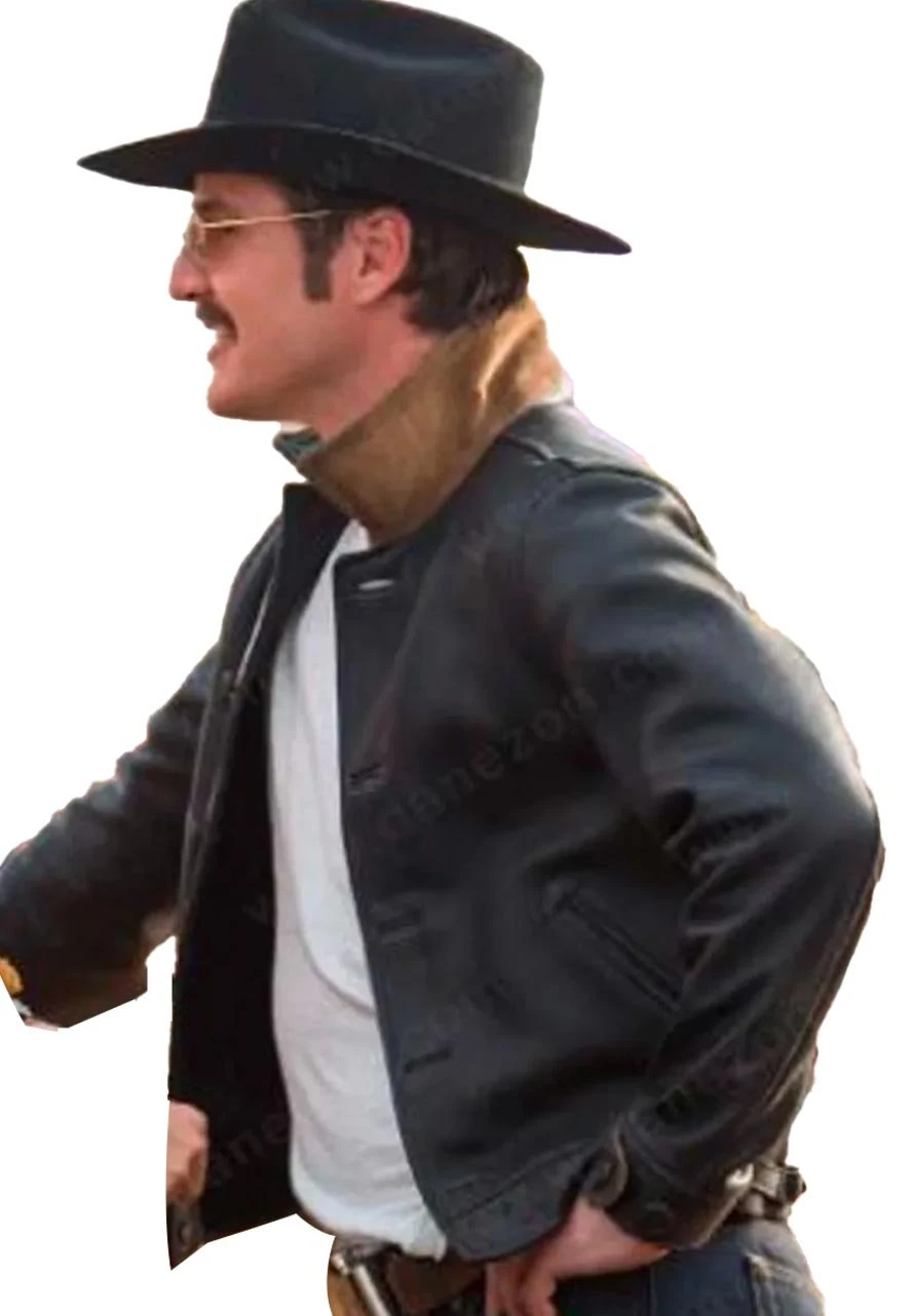 Kingsman Pedro Pascal Leather Jacket - Image 4