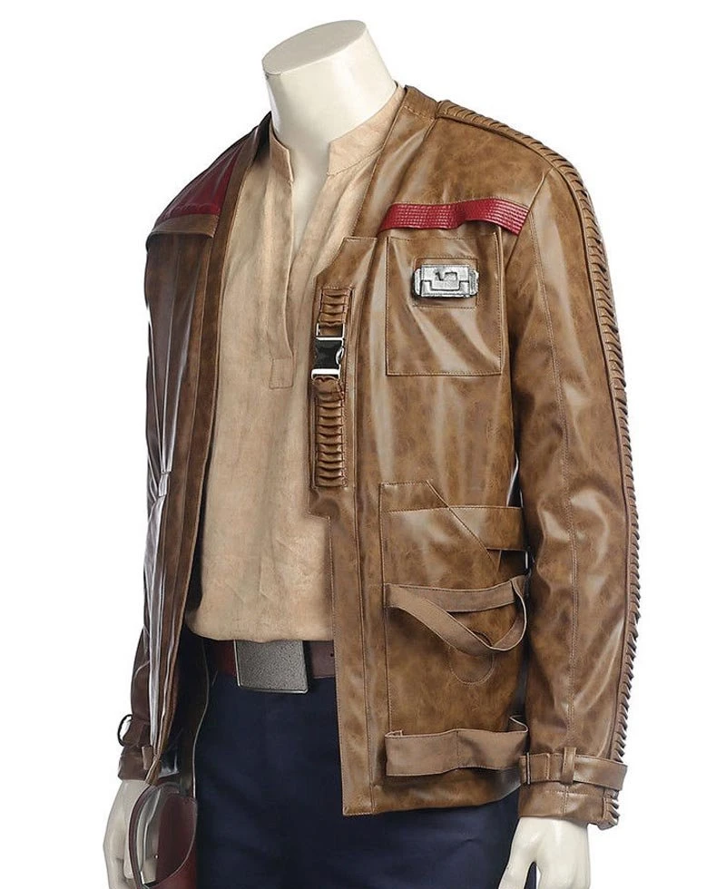 Star Wars The Last Jedi Finn Leather Jacket